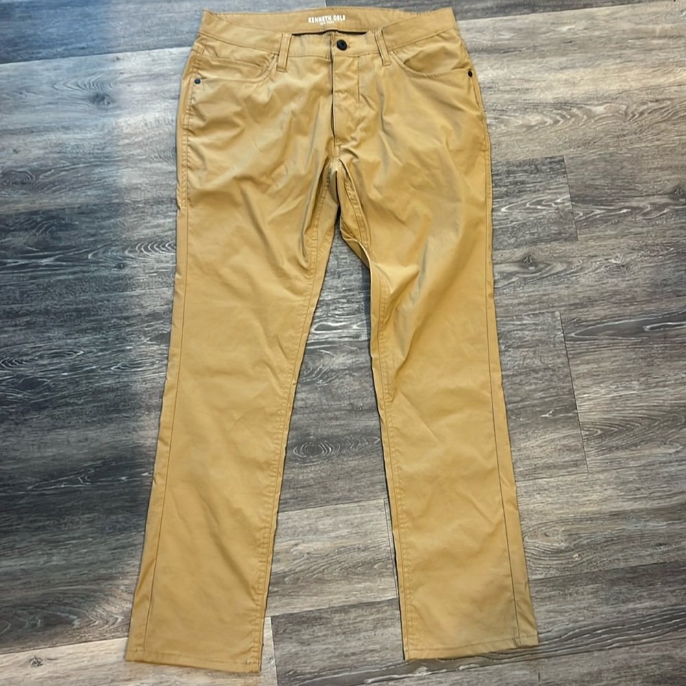 Kenneth Cole Tech Pants 32x30 clay color